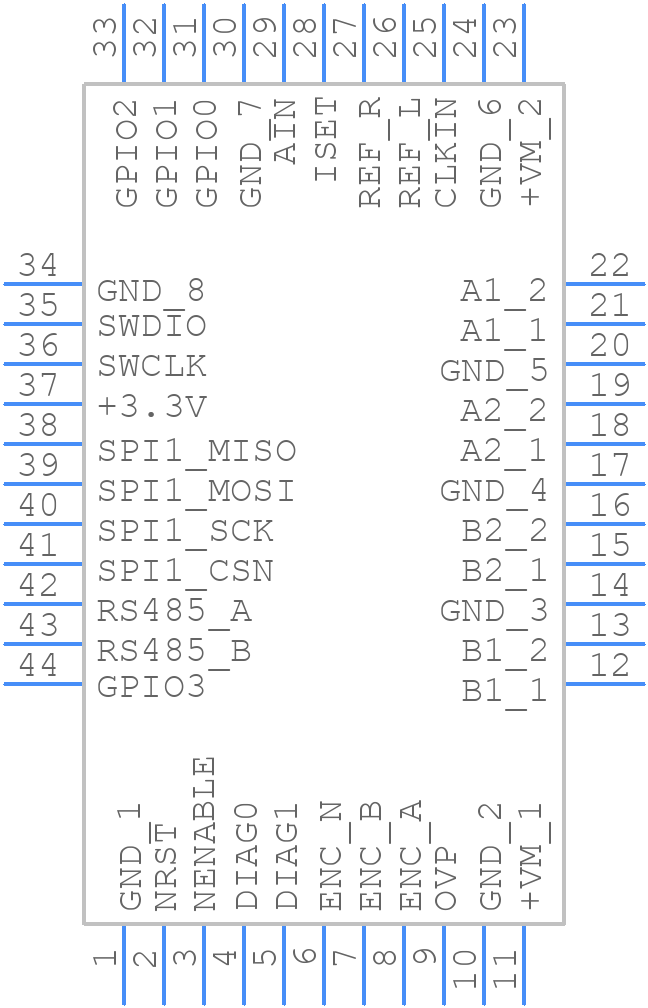 TMCM-1290-MODBUS - Analog Devices - PCB symbol