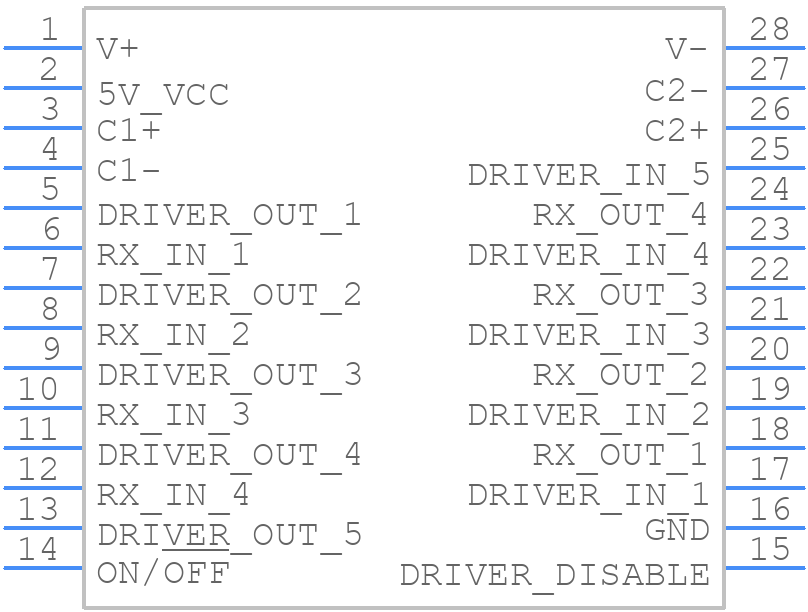 LT1131ACNW#PBF - Analog Devices - PCB symbol