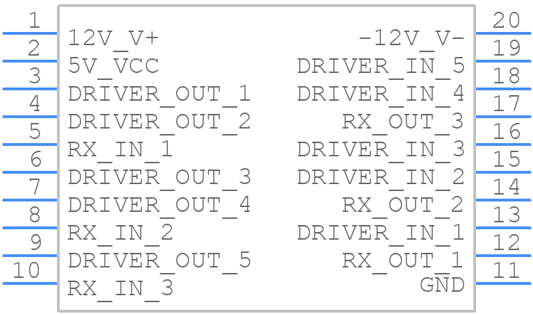 LT1135ACN#PBF - Analog Devices - PCB symbol