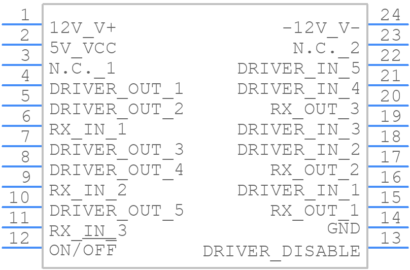 LT1140ACSW#TRPBF - Analog Devices - PCB symbol
