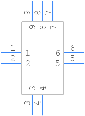 MNA-4W+ - Mini-Circuits - PCB symbol