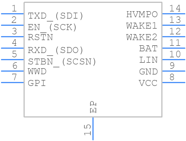 TJA1128ATK - NXP - PCB symbol