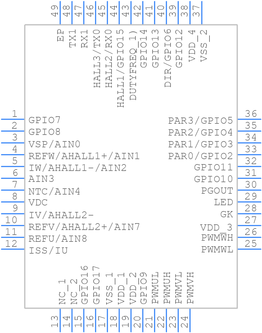 IMC101T-Q048 - Infineon - PCB symbol