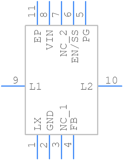 XCL248B0K1H2-G - Torex - PCB symbol