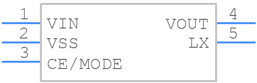 XC9236B33CMR-G - Torex - PCB symbol