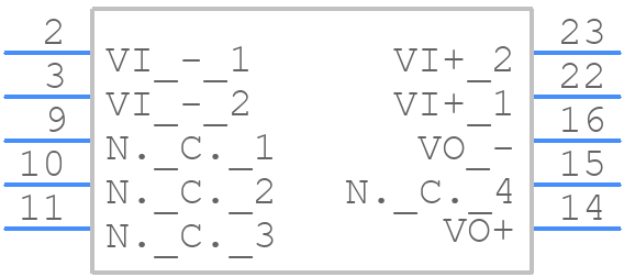 FDD03-12S1U - Chinfa Electronics - PCB symbol