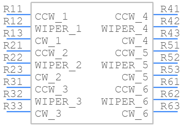 PTD906-2015P-C203 - Bourns - PCB symbol