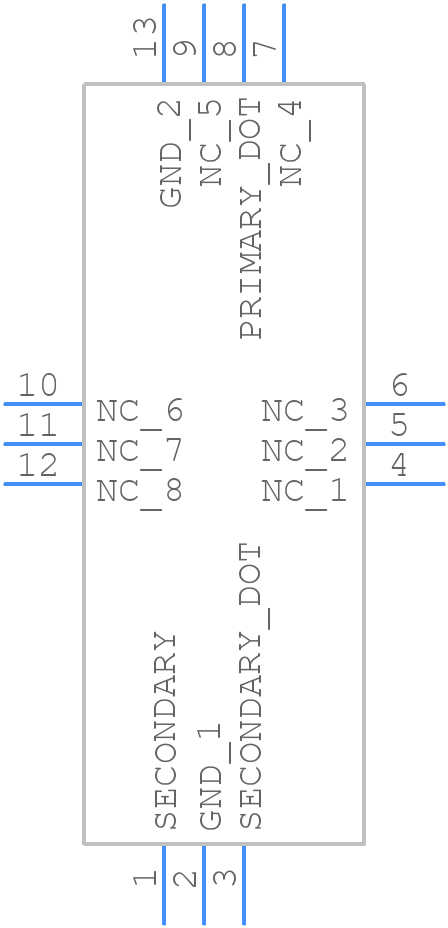 MTX2-4143+ - Mini-Circuits - PCB symbol
