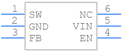 MT3608B - Aerosemi - PCB symbol