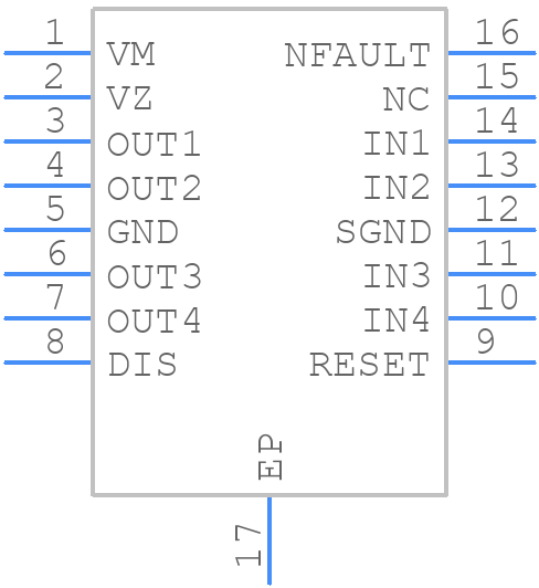 NSD5604N-DHTSPR - NOVOSENSE - PCB symbol
