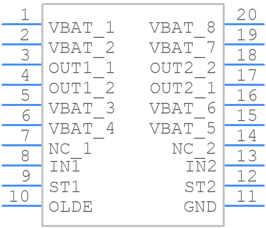 MC33289DW - Motorola - PCB symbol