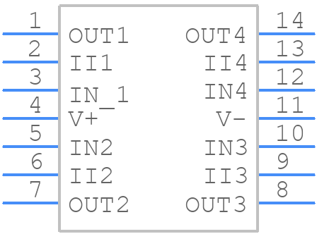 UPC451G2-E1-AP - Renesas Electronics - PCB symbol