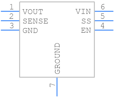 ADPL42002ACPZN2.5-R7 - Analog Devices - PCB symbol