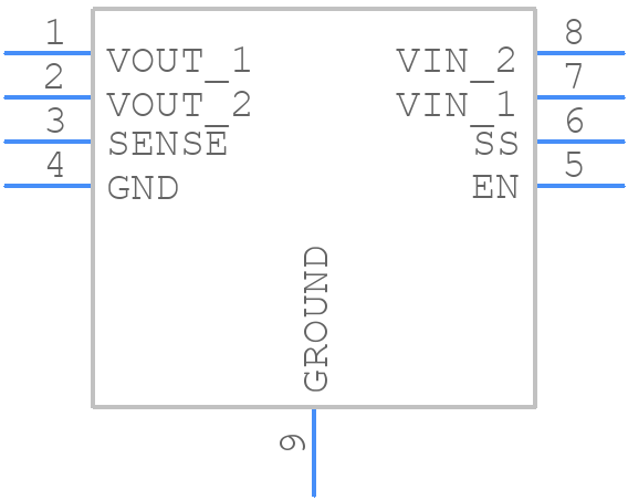 ADPL42002ARDZ-1.8-R7 - Analog Devices - PCB symbol