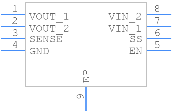 ADPL42002ARDZ-5.0-R7 - Analog Devices - PCB symbol