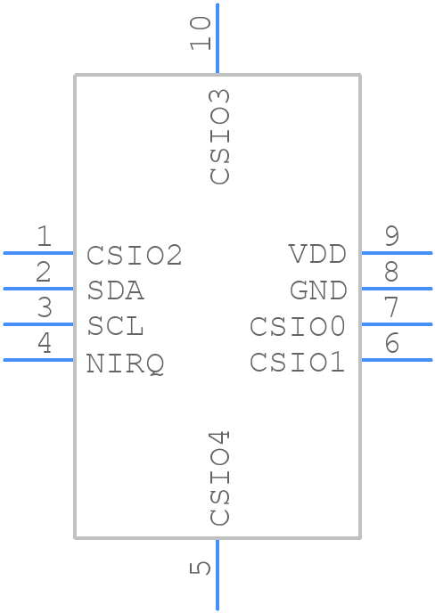 SX9331WQ - SEMTECH - PCB symbol