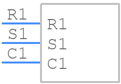 PS1-HCHO-5 - Amphenol - PCB symbol