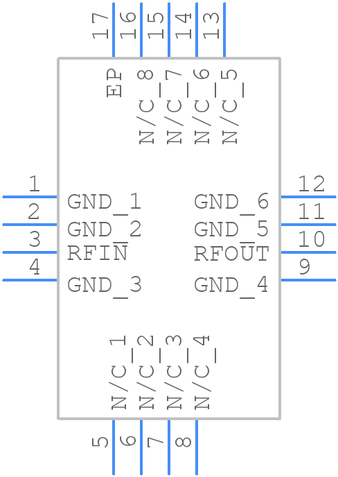 MAFL-011128 - MACOM - PCB symbol