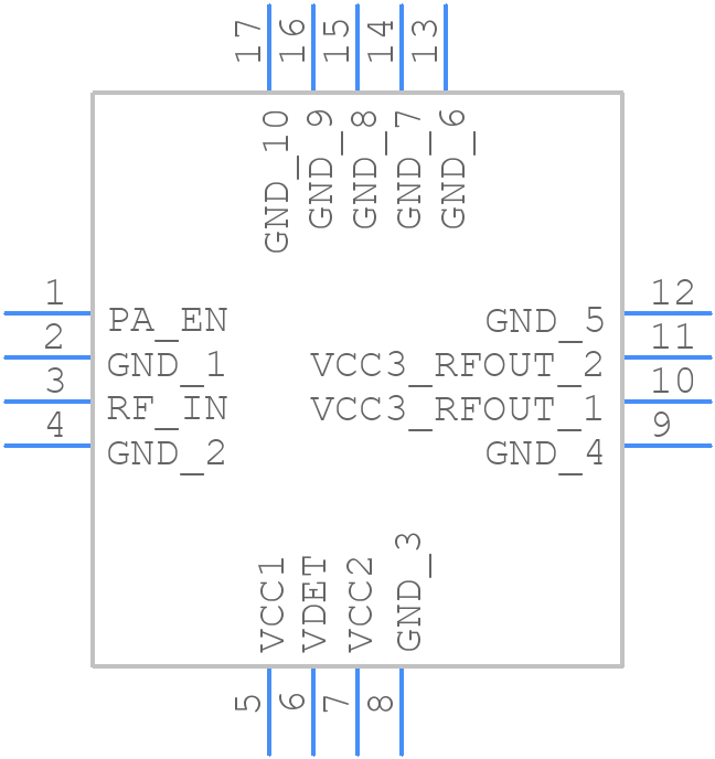 SKY65900-11 - Skyworks - PCB symbol