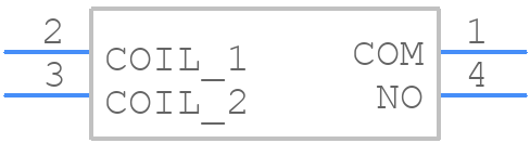 MRE12-1A85-HC - STANDEXMEDER - PCB symbol