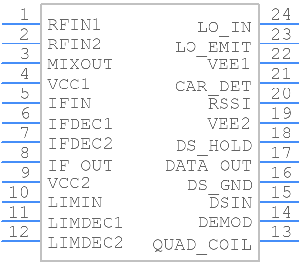 MC13156DW - onsemi - PCB symbol