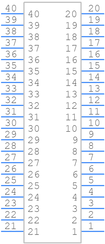 RM252-040-322-5500 - Molex - PCB symbol