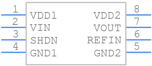 TPA8023 - 3Peak Incorporated - PCB symbol