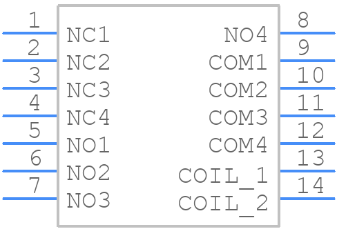 55.14.9.048.0000 - FINDER - PCB symbol