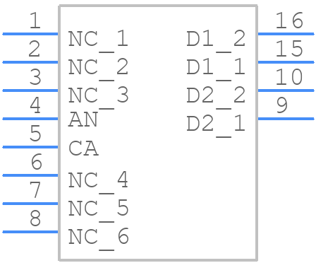 pai8558 - 2Pai Semi - PCB symbol