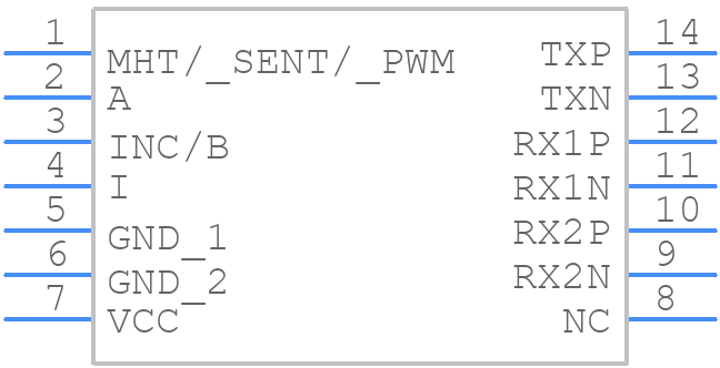 A17803PLEATR-M - Allegro Microsystems - PCB symbol