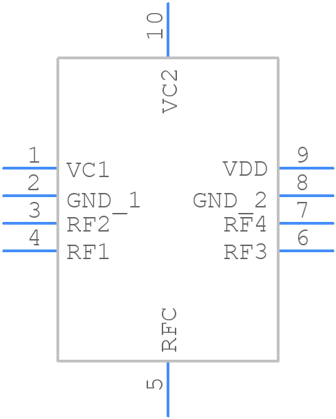 SKY5A5110 - Skyworks - PCB symbol