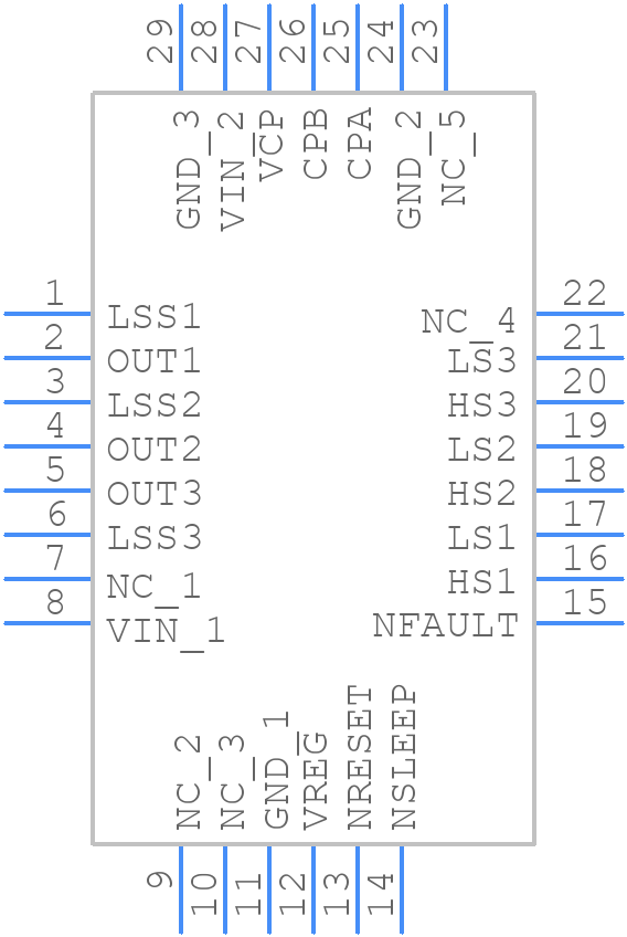 MP6545AGV-P - Monolithic Power Systems (MPS) - PCB symbol