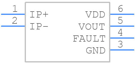 ACS37032LMYATR-065B3 - Allegro Microsystems - PCB symbol