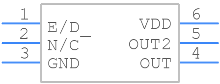 XUL518500.000000X - Renesas Electronics - PCB symbol