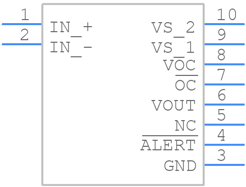 TMCS1133C5AQDVGR - Texas Instruments - PCB symbol