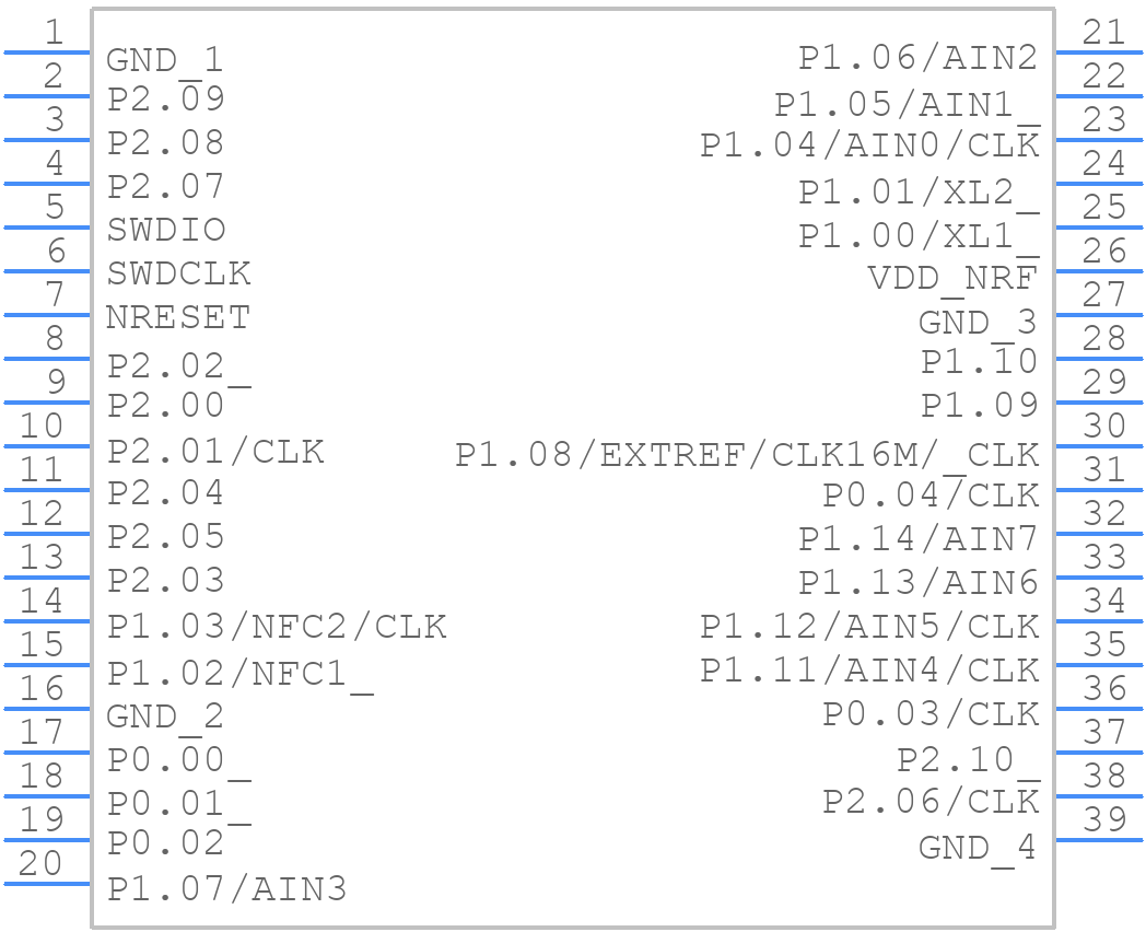 453-00001R - EZURIO - PCB symbol