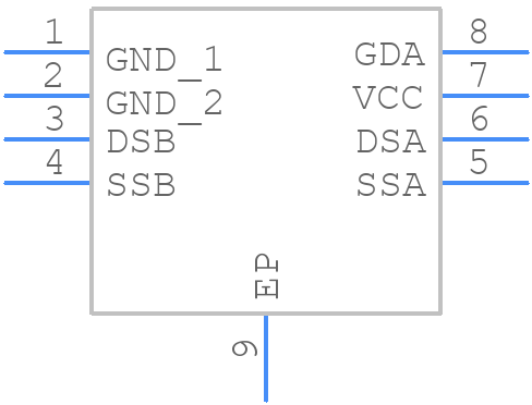 TEA2095TE - NXP - PCB symbol