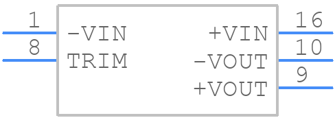 MDWI20-48S05 - Minmax - PCB symbol