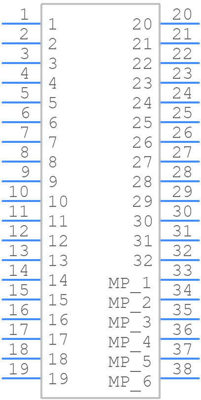 203389-0321 - Molex - PCB symbol