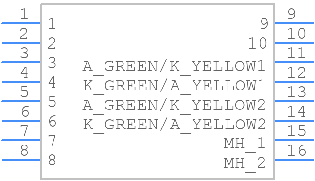 JXD0-0104NL - Yageo Group - PCB symbol