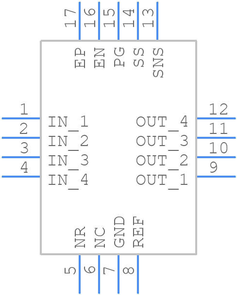 TPS7N5301RTER - Texas Instruments - PCB symbol