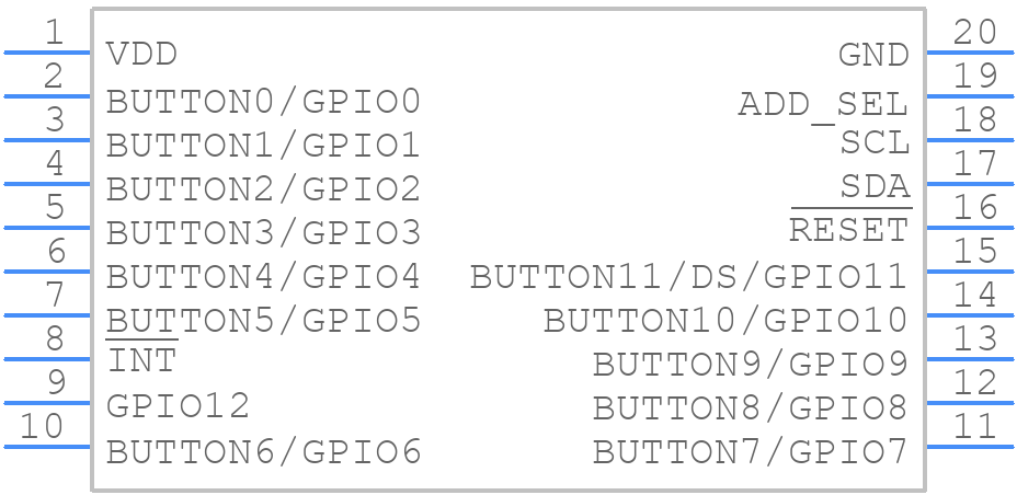 MTCH2120-V/SO - Microchip - PCB symbol