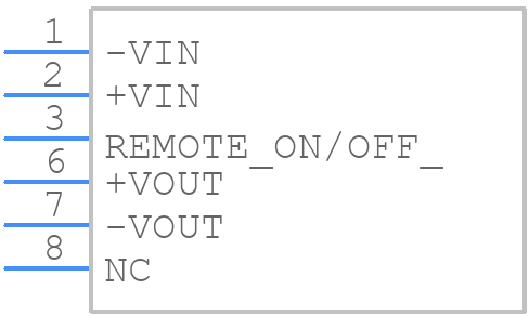 RD7-24S056R - Adam Tech - PCB symbol