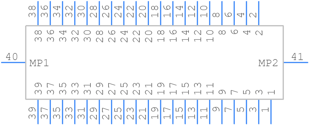 503566-3902 - MOLEX CES - PCB symbol