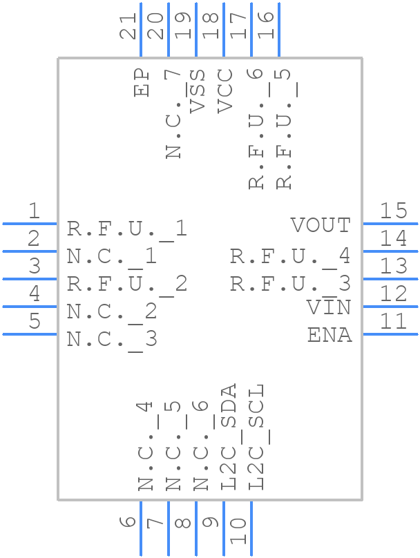 A5000R2HQ1 - NXP - PCB symbol