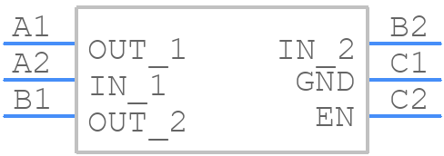 NCP451AFCT2G - onsemi - PCB symbol