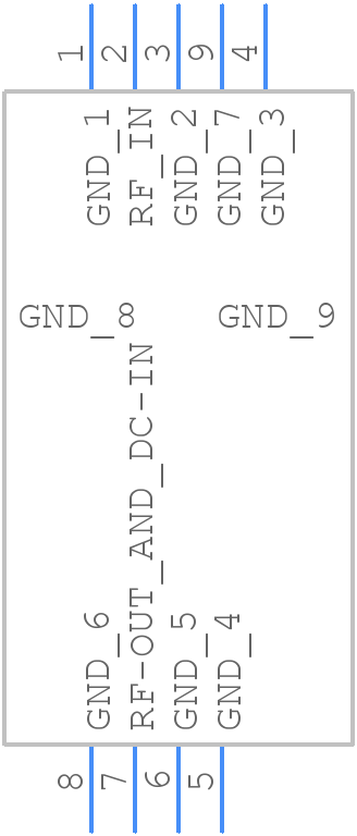 CMA-81+ - Mini-Circuits - PCB symbol