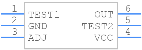 TMAG5328A1ZQDBVR - Texas Instruments - PCB symbol