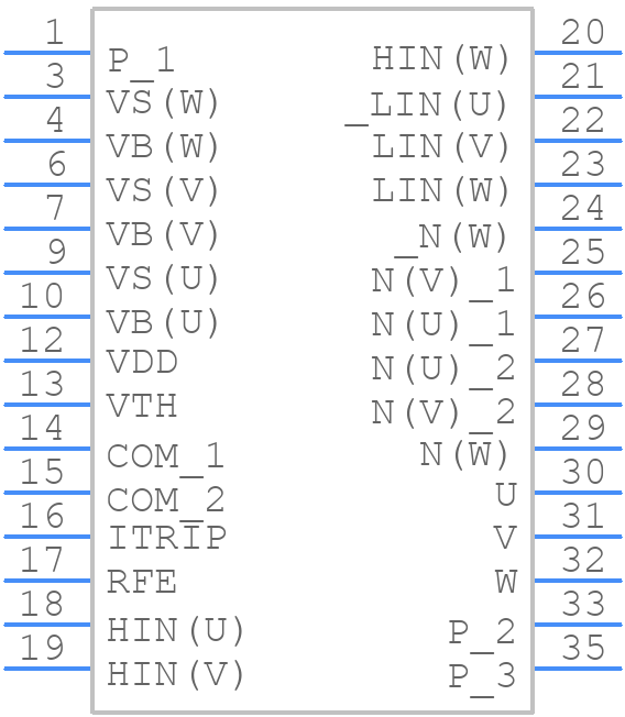 IM393L6E3XKLA1 - Infineon - PCB symbol