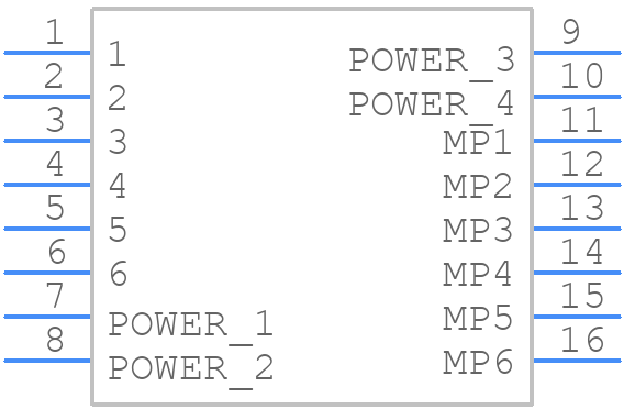 WP11-S006VA1-R15000 - JAE - PCB symbol
